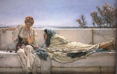 Alma-Tadema, Sir Lawrence Pleading (mk23) oil painting picture